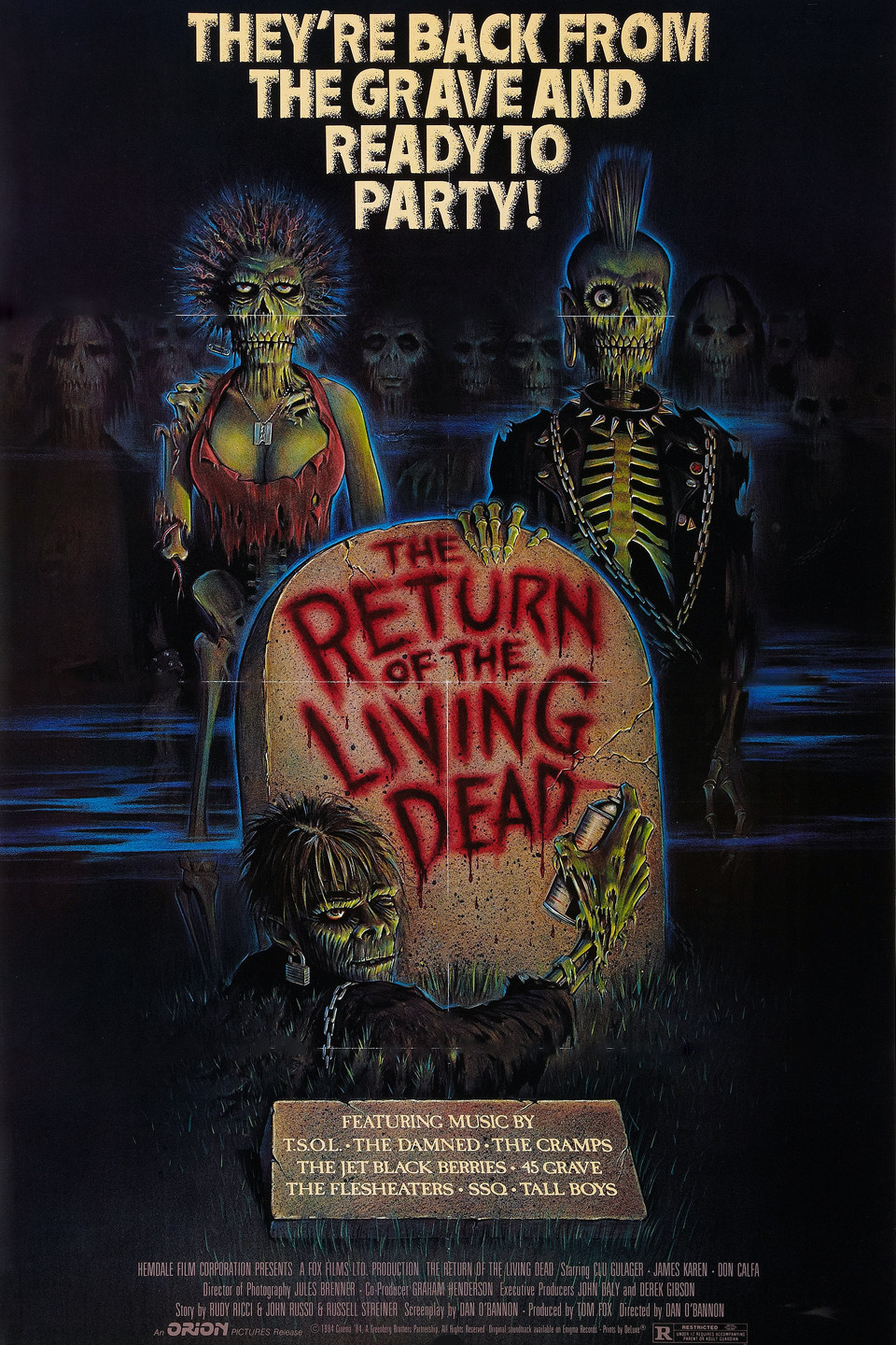 The Zombies That Started It All: Remembering Return of The Living Dead